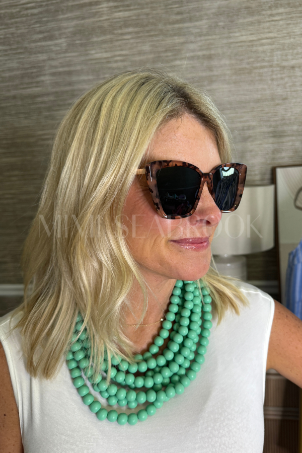 Aloha Fox Sunglasses, blonde tort by I-SEA