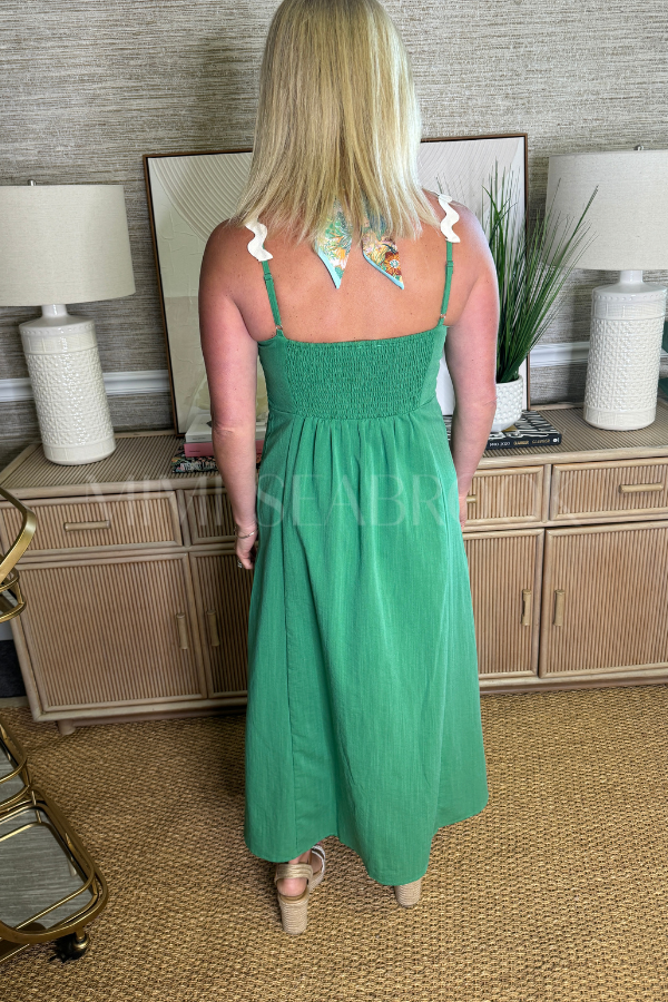 Angelina dress, green
