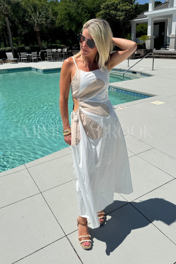 Barlette dress, off white