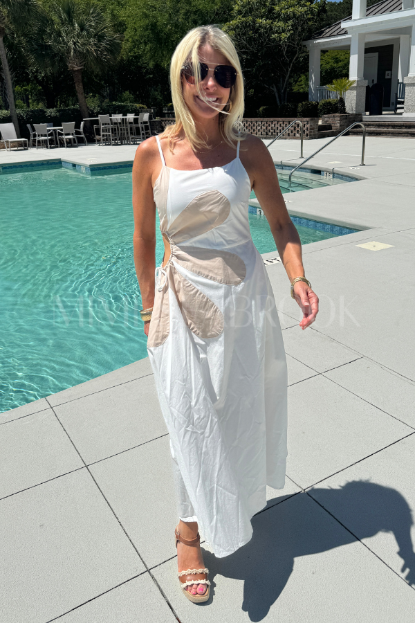 Barlette dress, off white