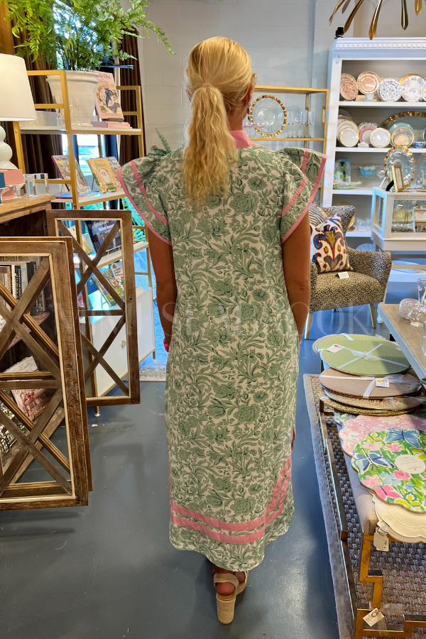 Boatwright dress, green