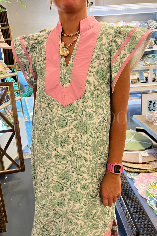 Boatwright dress, green
