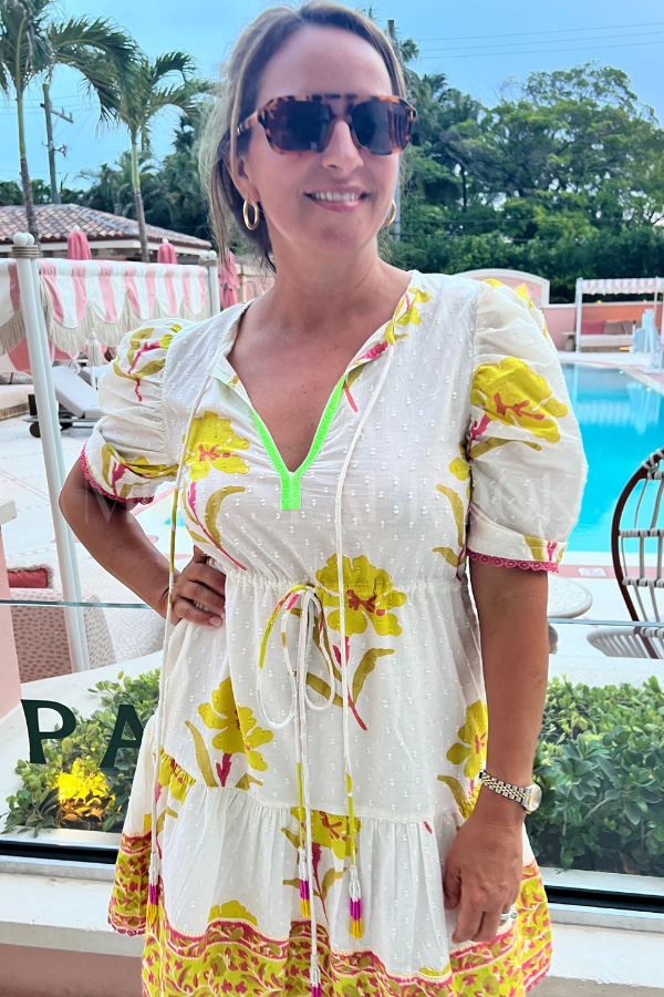 Bridgitte dress, floral print