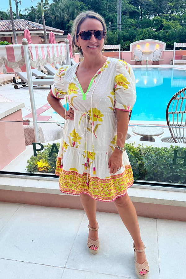 Bridgitte dress, floral print