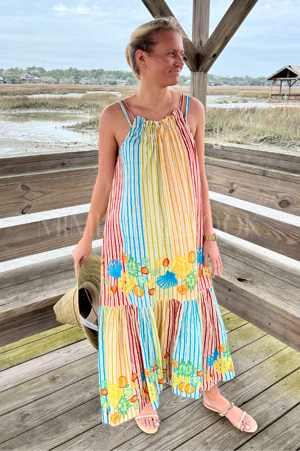 camilla maxi dress Fruit Stripe Camilla Dress M