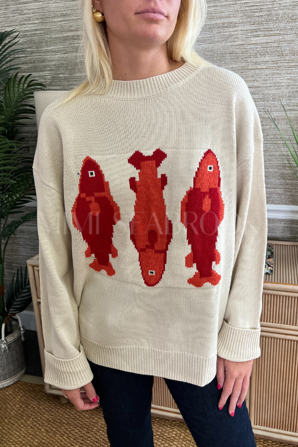 Gillson fish sweater
