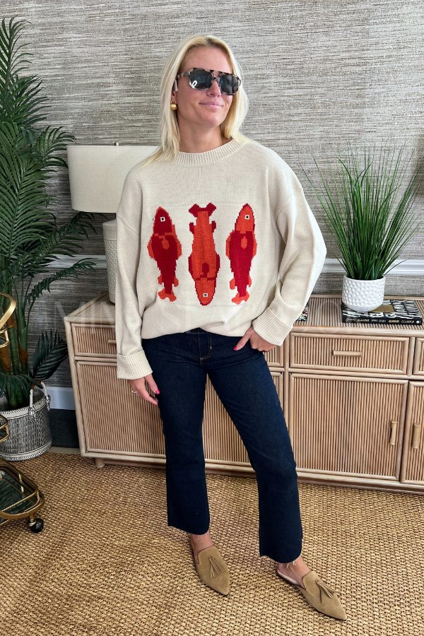 Gillson fish sweater