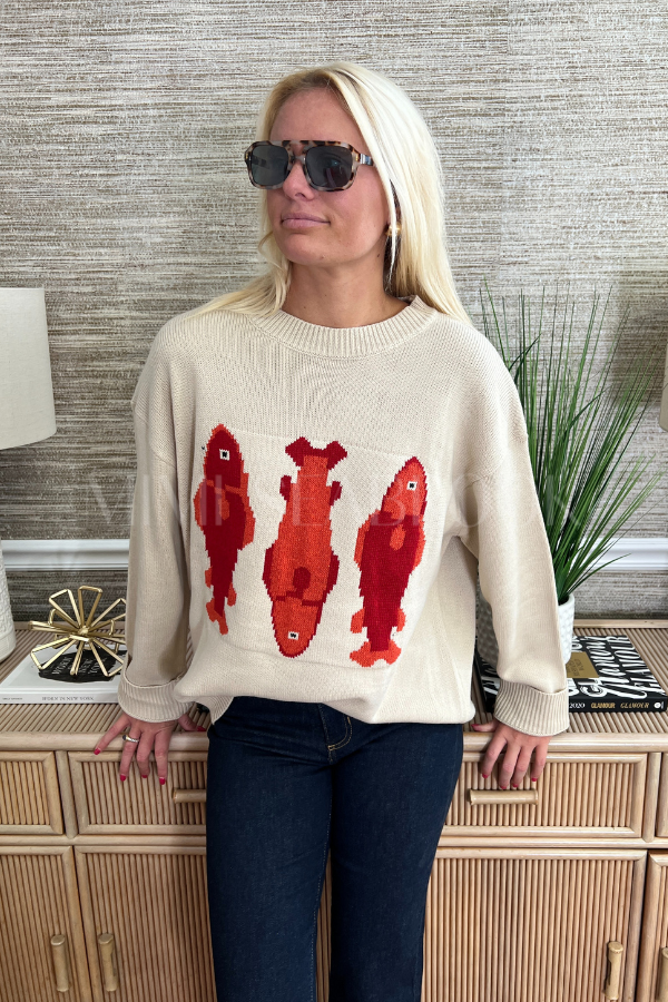 Gillson fish sweater