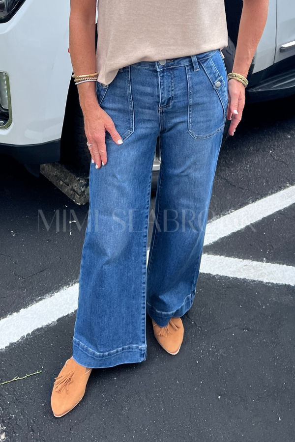 Gina wide leg jeans