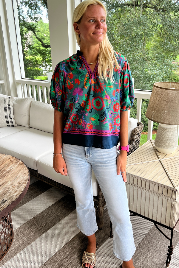 Giovanni crop flare jeans