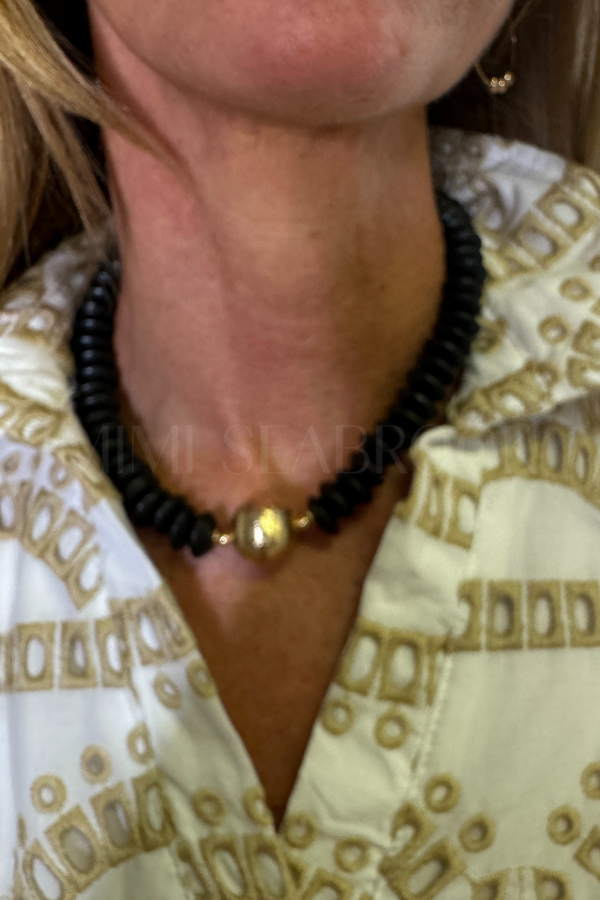 Harmony necklace, black