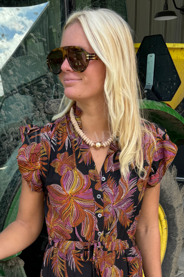 Harmony necklace, tan