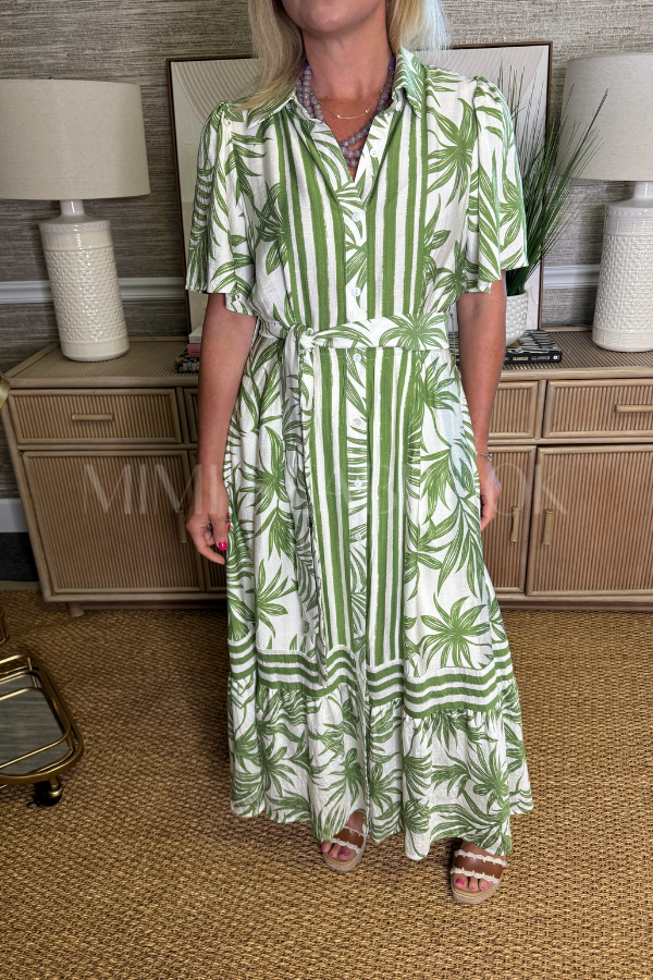 Hopkins dress, green