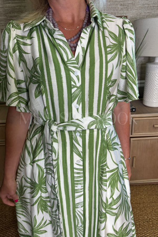 Hopkins dress, green