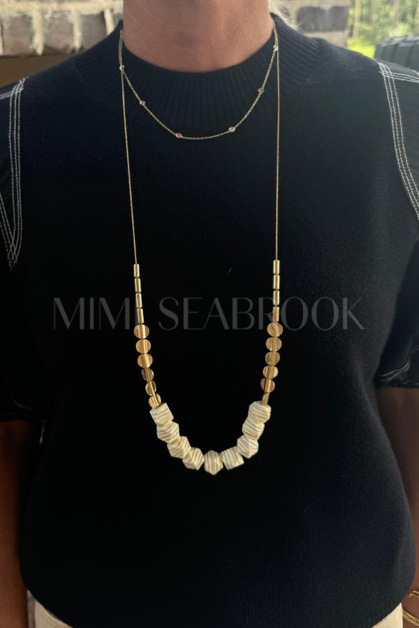 Jackson necklace, ivory
