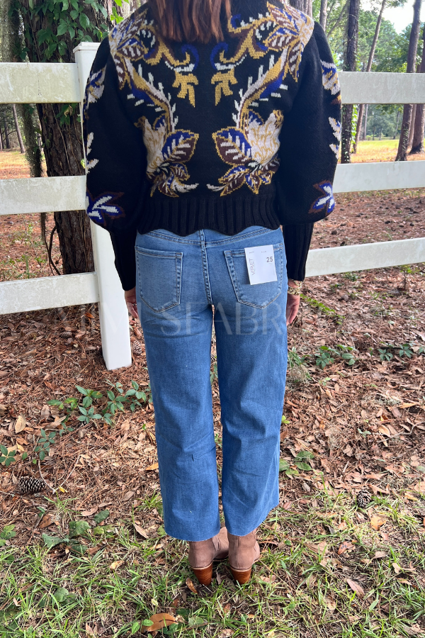 Jayda jeans, medium denim