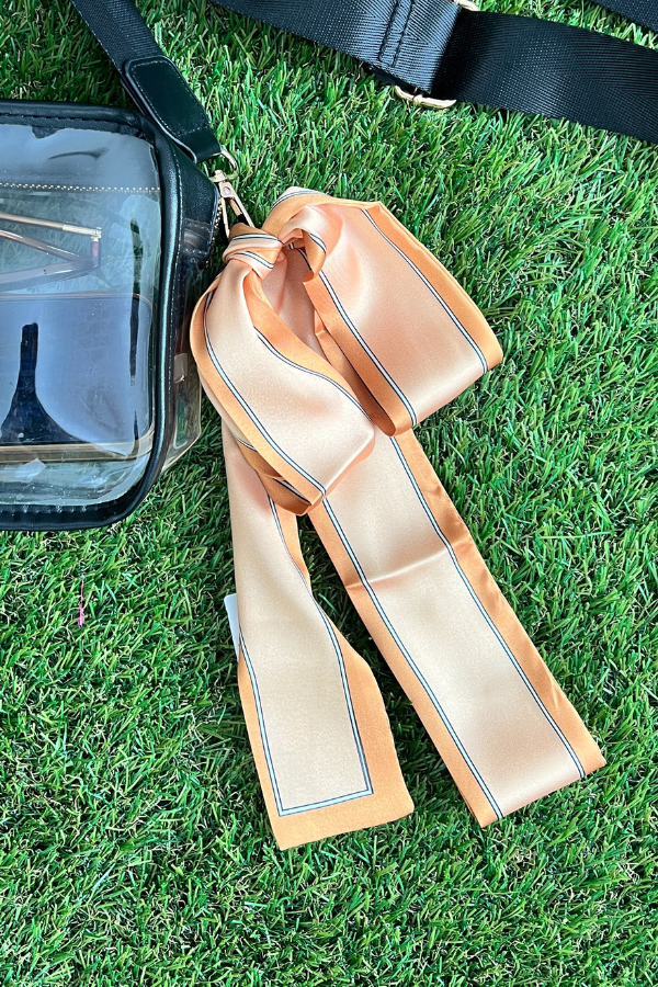 Judith scarf, orange sherbet