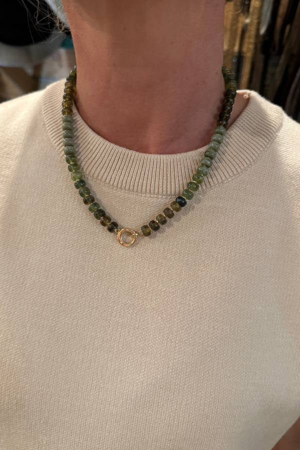 Kristen Necklace, olive