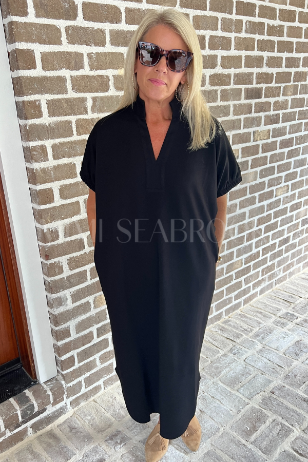 Lara dress, black
