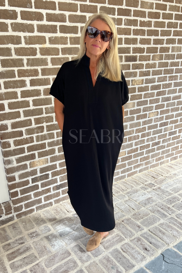 Lara dress, black