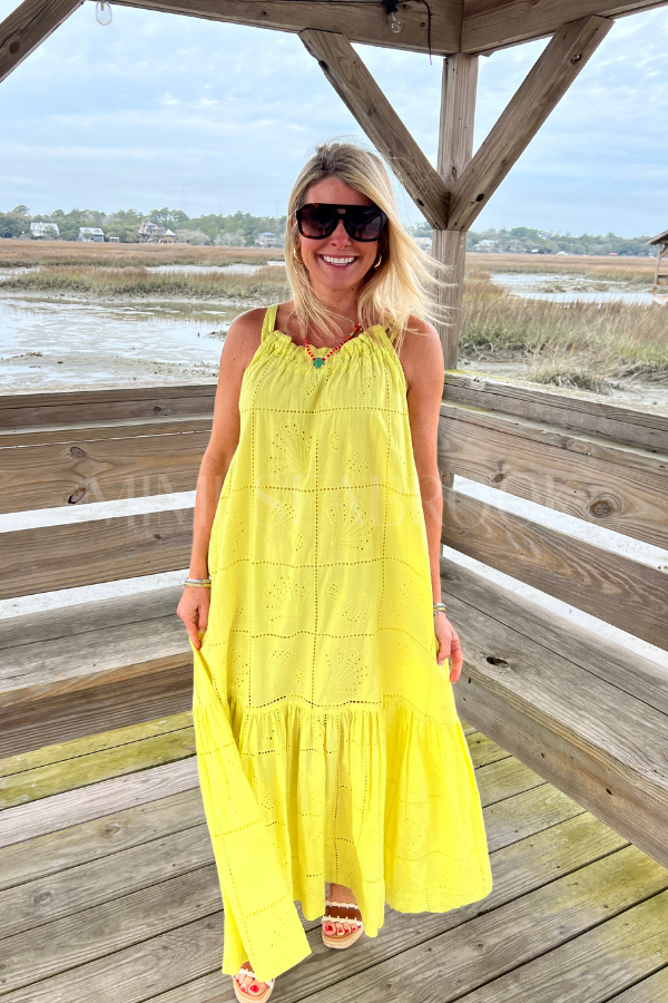Lemonade Shell Camilla Dress M