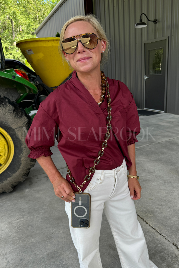 McClain cell phone strap