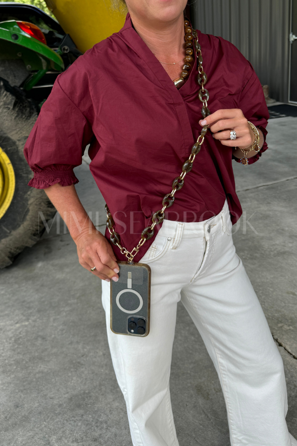 McClain cell phone strap