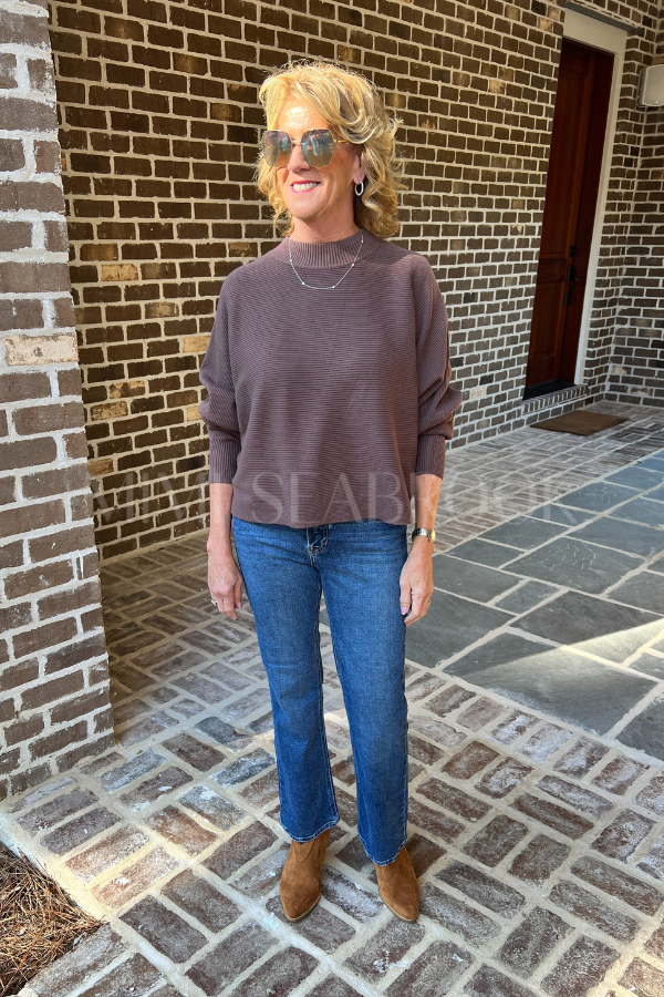 Raina sweater, espresso