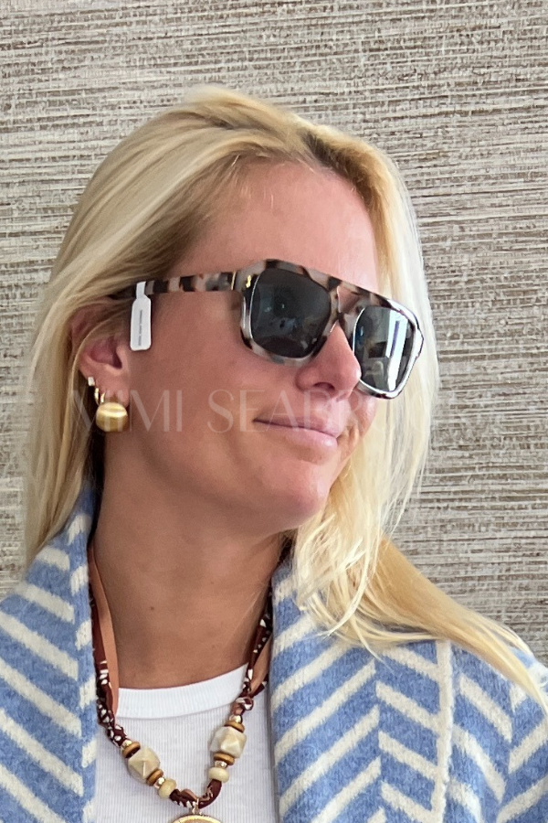 Royal Sunglasses, snow tort/navy by I-SEA