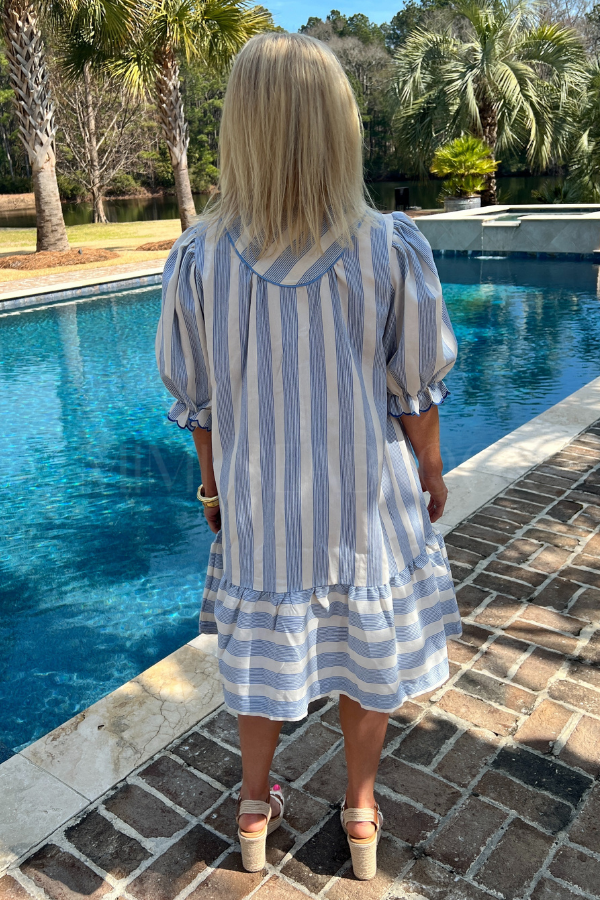 Tahaloma dress, blue