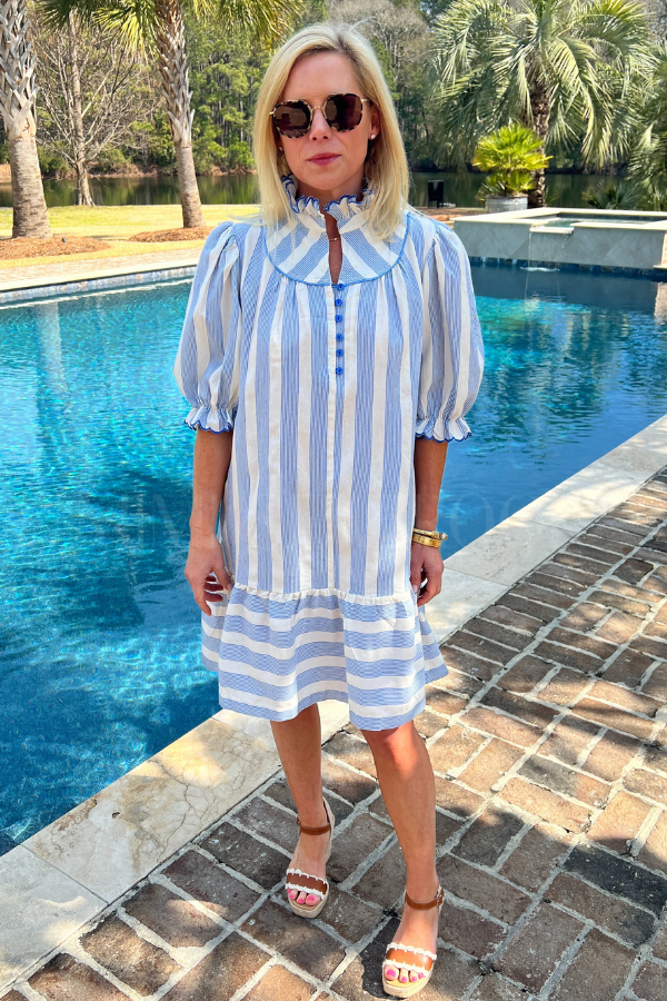 Tahaloma dress, blue