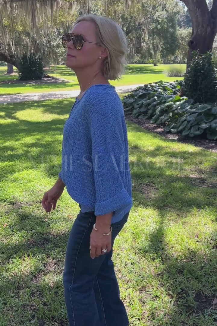 Jemma sweater, blue