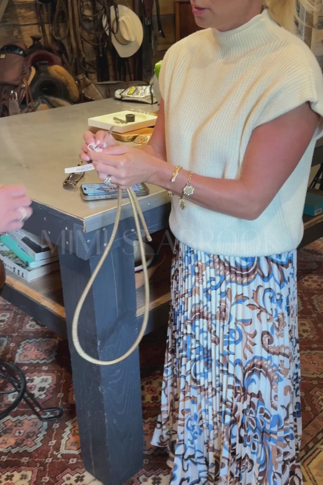 Alexis crossbody phone strap