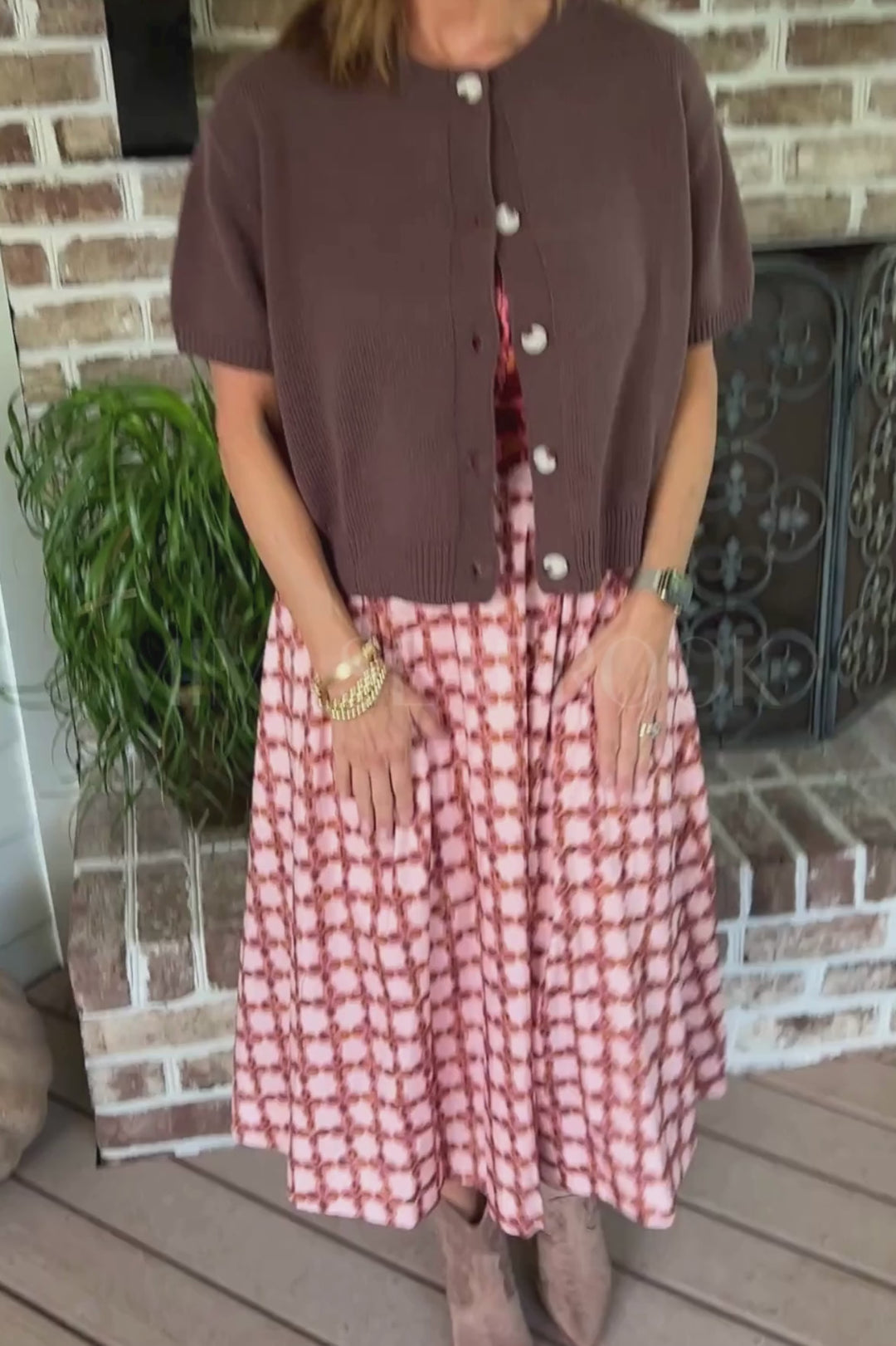 Kensley sweater, brown