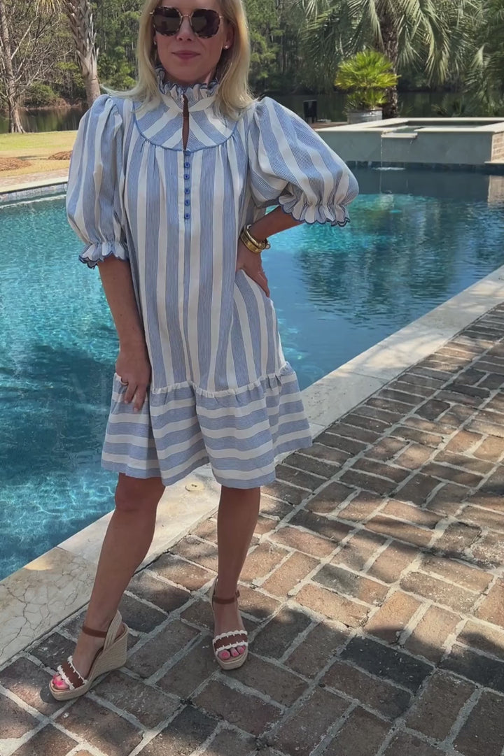 Tahaloma dress, blue