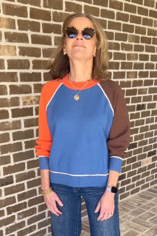 McReavy sweater, blue multi