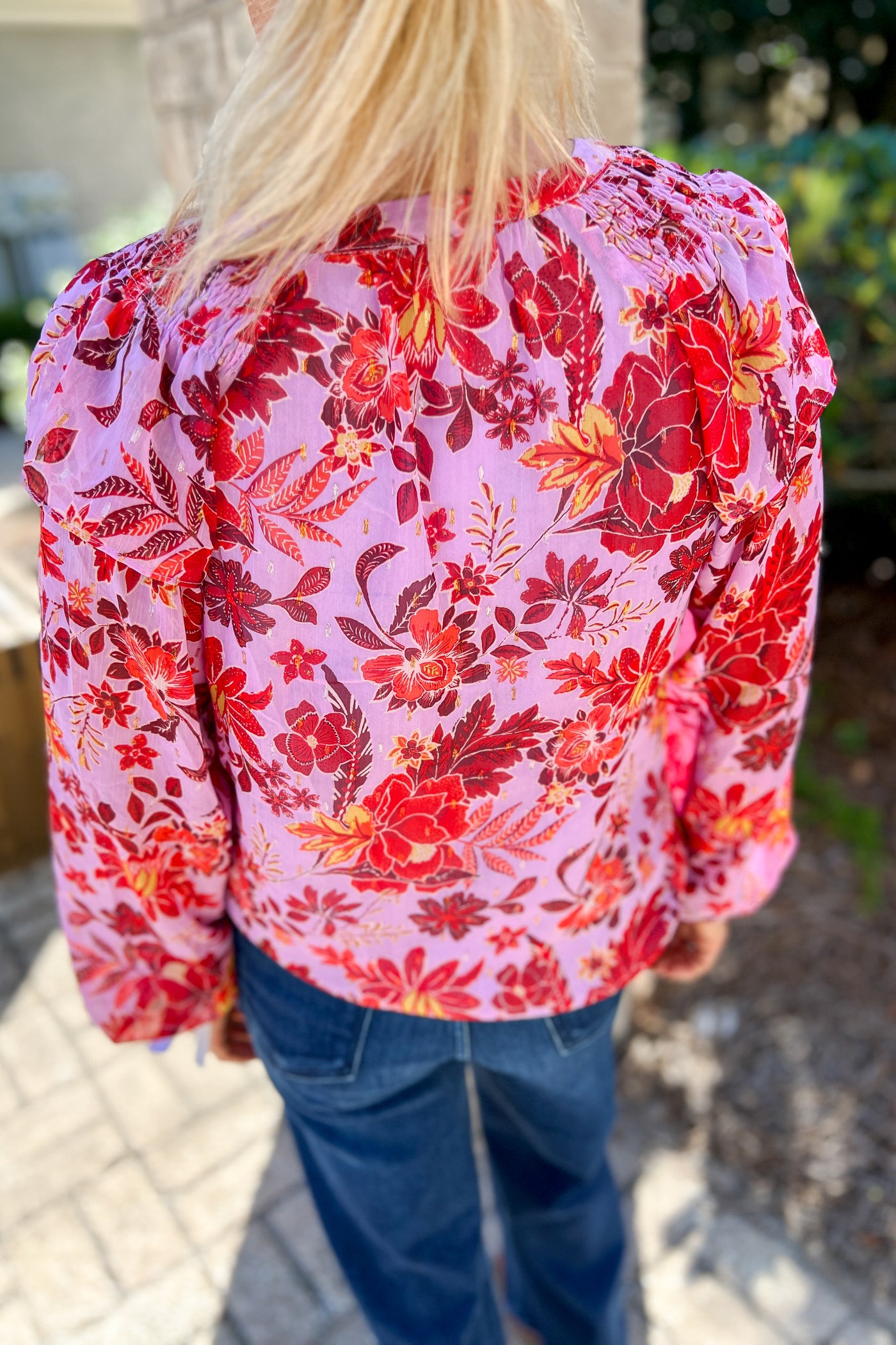 Evie blouse top