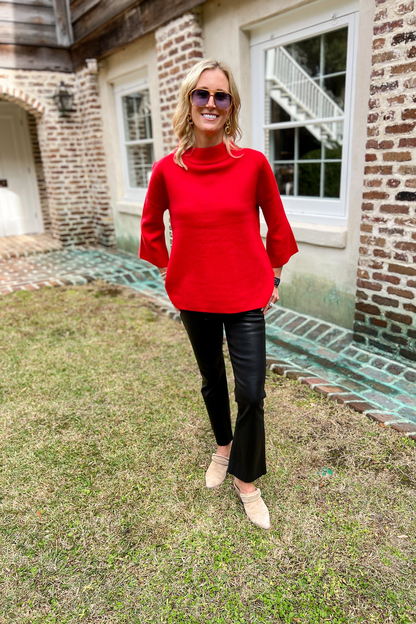 Hillcrest sweater, Red