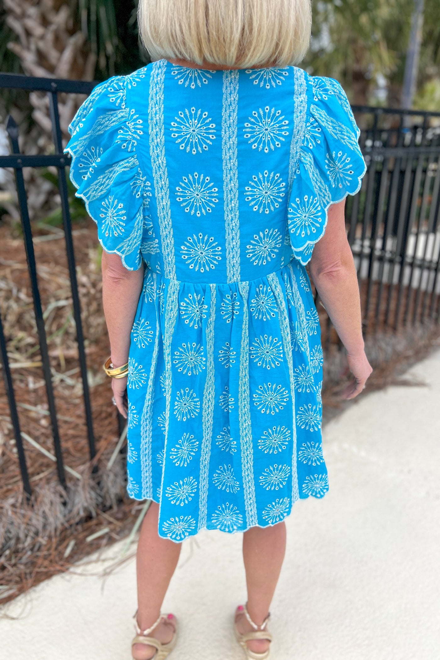 Wrenly dress, french blue