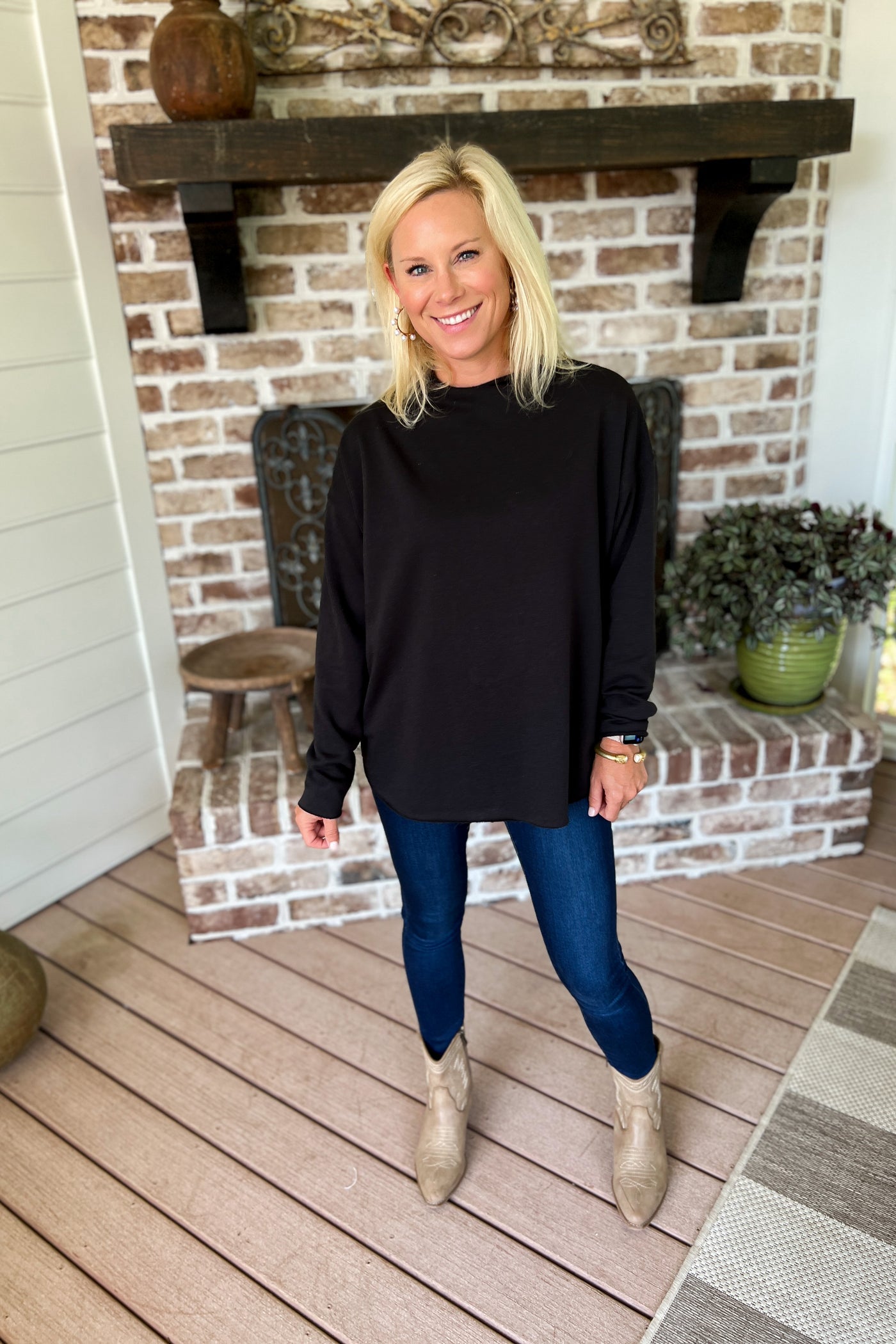 Barton sweatshirt, black