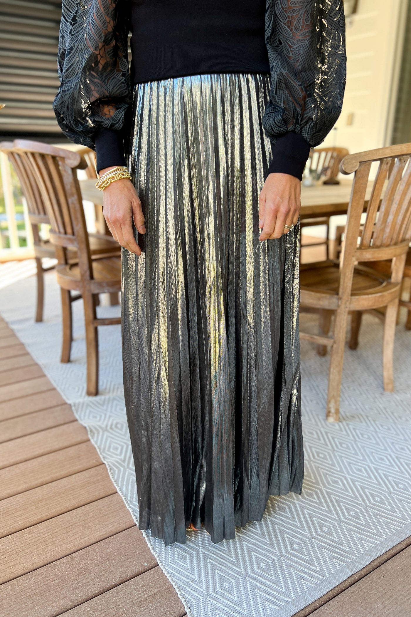 Caleb skirt, silver