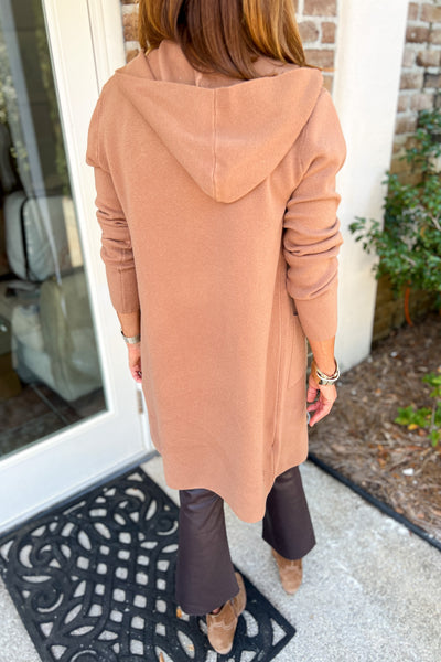 Melia cardigan sweater, camel