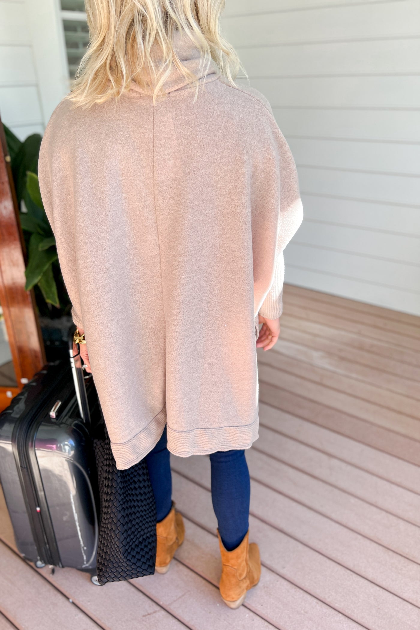 Mevers sweater, taupe