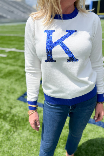 Kentucky sequin sweatshirt