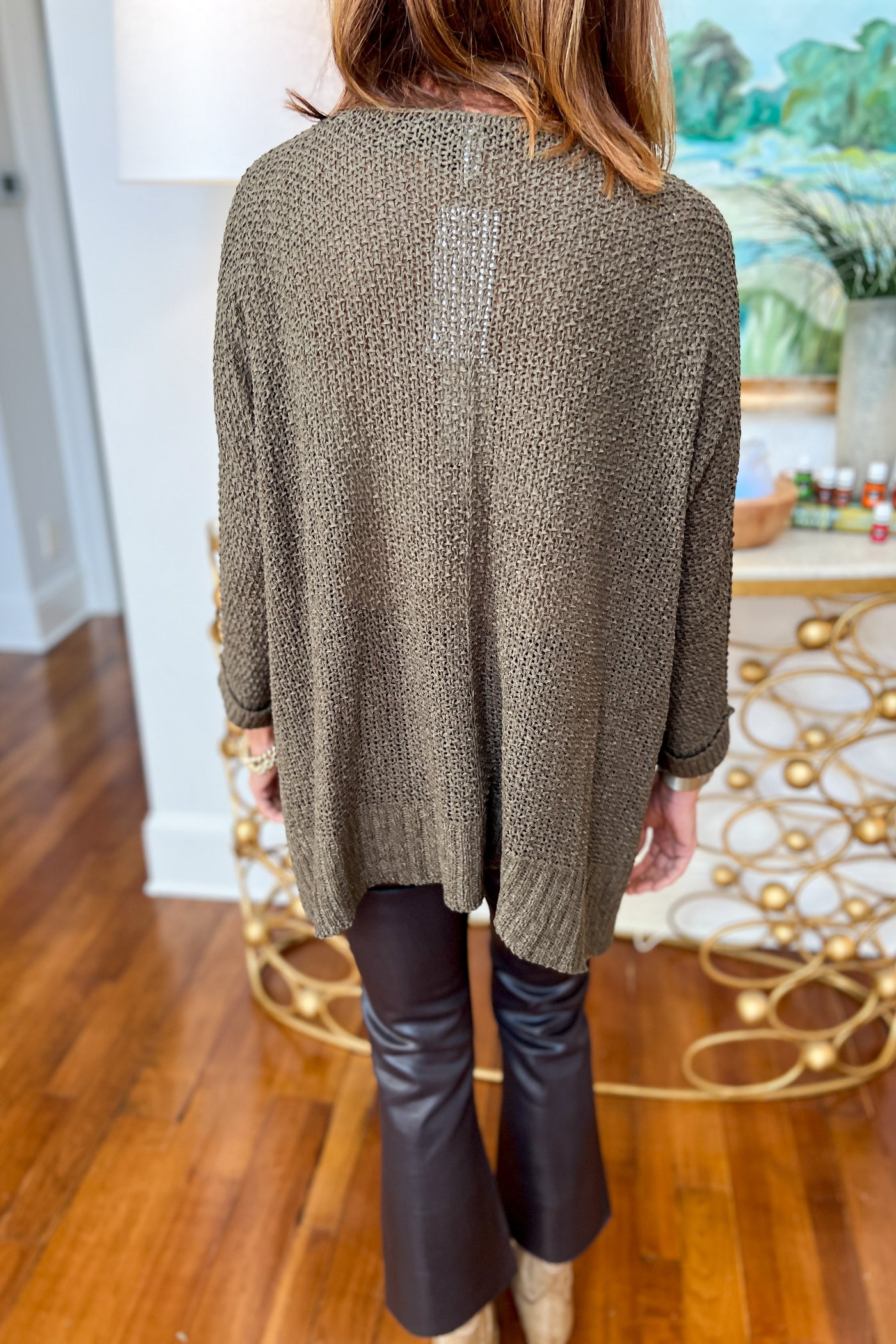 Gunter sweater, olive