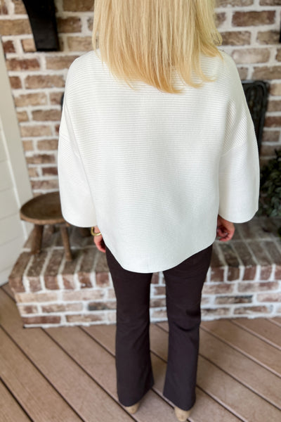 Kenly sweater, ivory