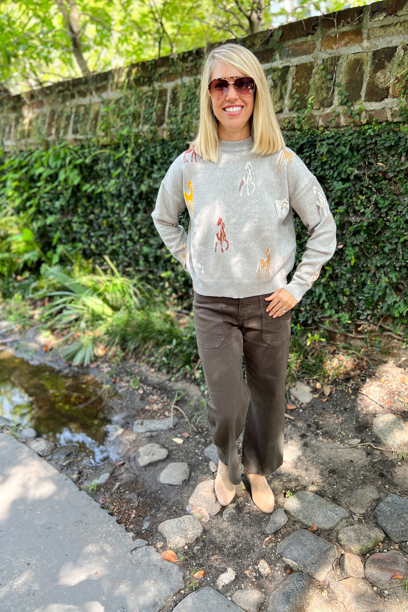 Brianna sweater, gray