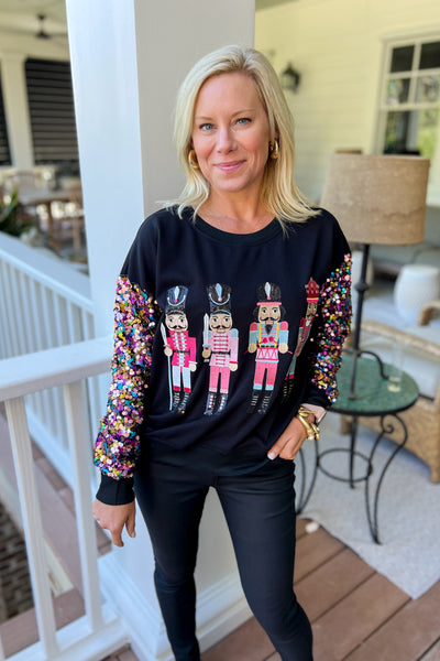 Nutcracker sweatshirt top