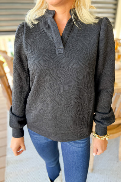 MaryKate sweatshirt, black