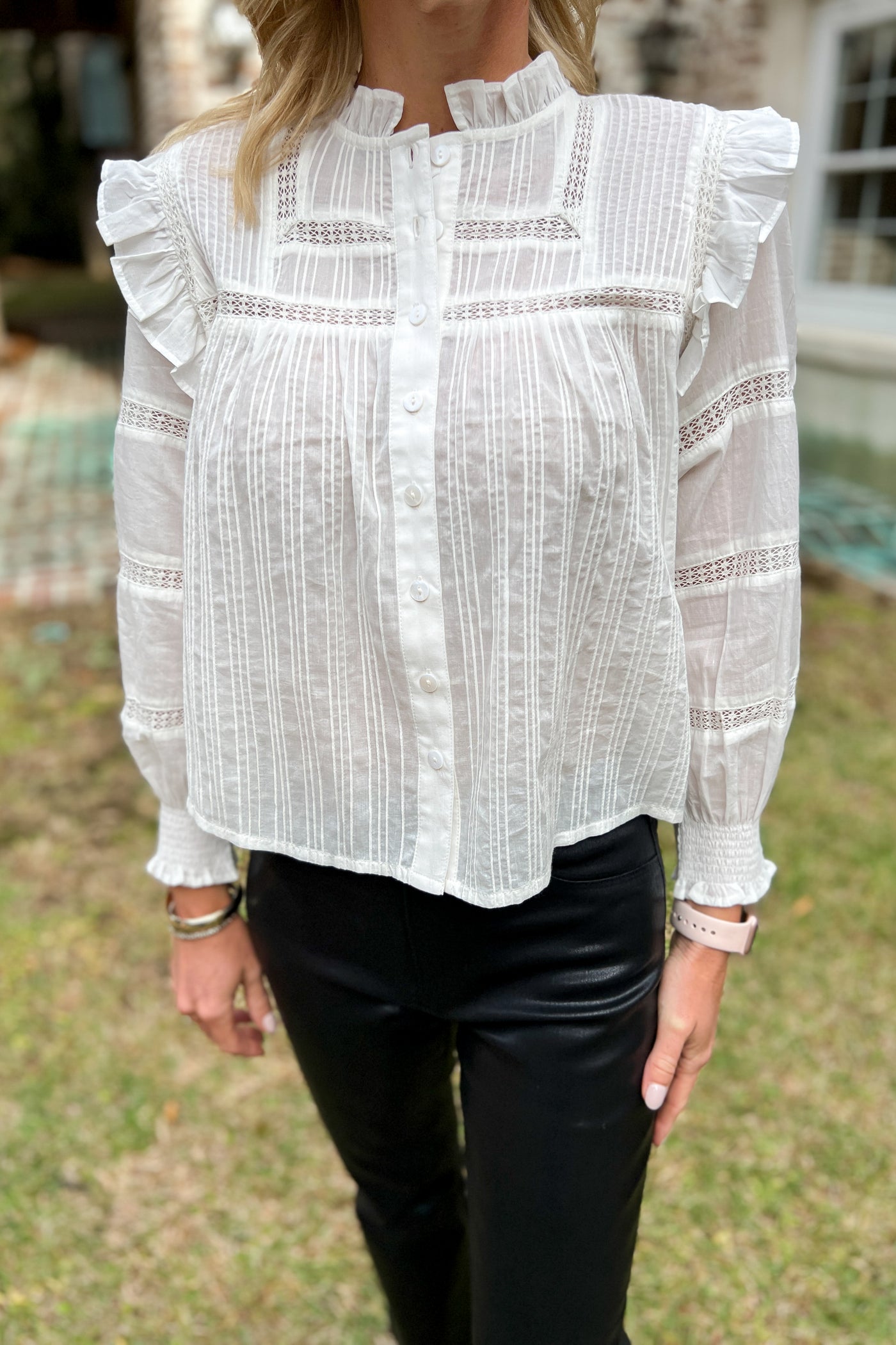 Jane Top, white